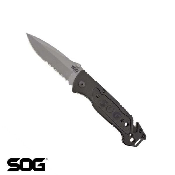 SOG FF-24 Tırtıklı Çakı Escape Bead Blasted