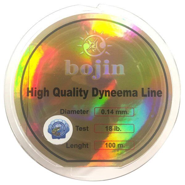 BOJIN Dyneema İp Misina 100 m - 0.14 mm Renk:Yeşil
