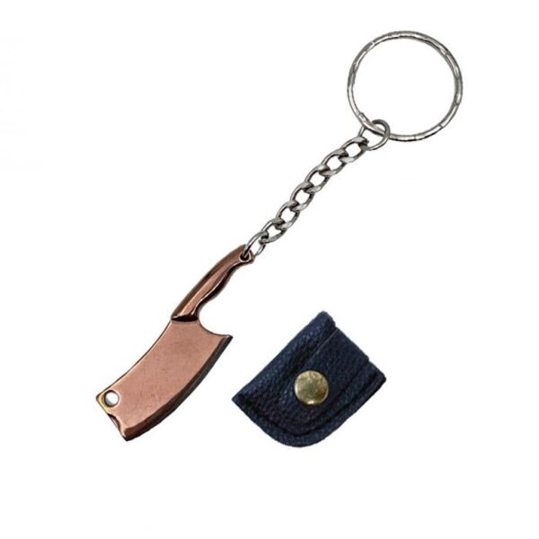 STERLING Mini Bıçak Anahtarlık-Altın-Gümüş