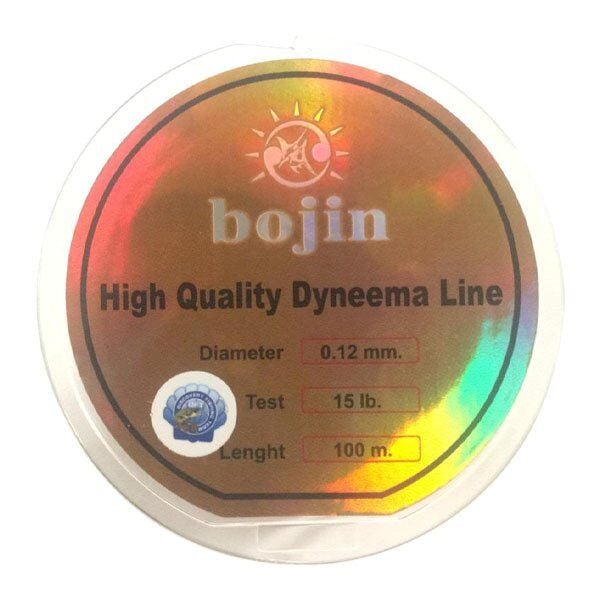 BOJIN Dyneema İp Misina 100 m - 0.12 mm Renk:Yesil
