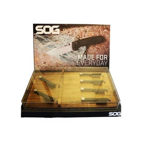 SOG Kilitli Çakı - Bıçak Standı 6 Adet Kapasiteli