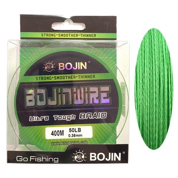 T. DFT Bojin 4X Braid İp Misina 0.35 mm  400 m  Yeşil