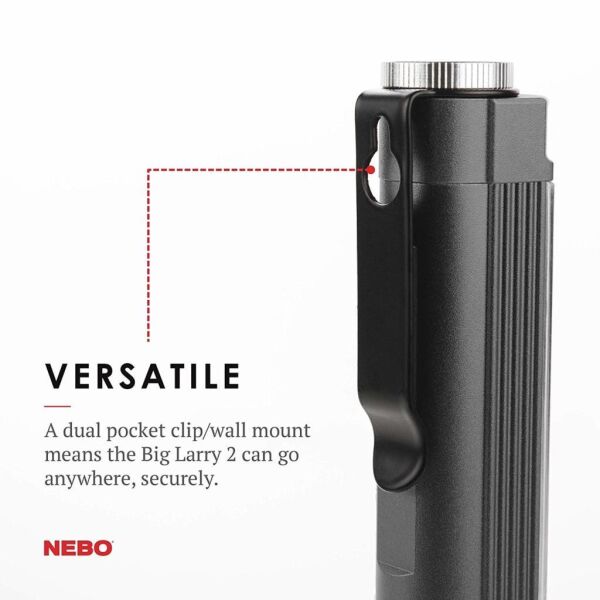 TRUE UTILITY  Nebo 6737 Big Larry 2 500 Lümen LED Fener