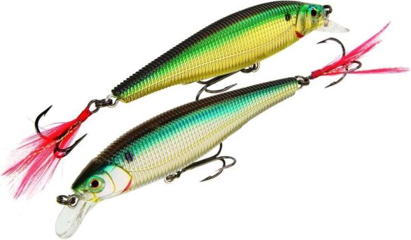D:YO-ZURI  Sashimi Jerk Bait R968 CMAS FW SP 90mm Maket Yem