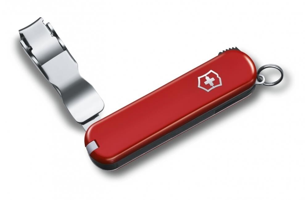 Victorinox Tırnak Makaslı Çakı 65mm Kırımızı Blisterli