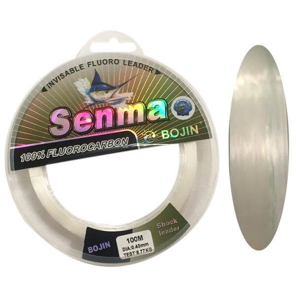 BOJIN Senma %100 Fluorocarbon 100 m 0.40 mm Misina