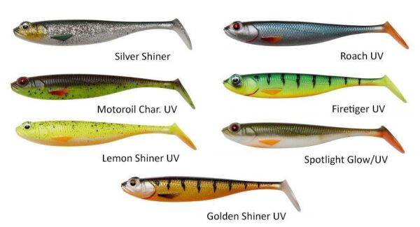 DAM Effzet Shadster Slim 11.5 cm 12.7 gr Suni Yem Motoroil Char UV