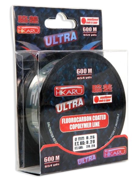 LINEAEFFE Hıkaru Ultra Floro Carbon 600mt 0.35 mm Misina