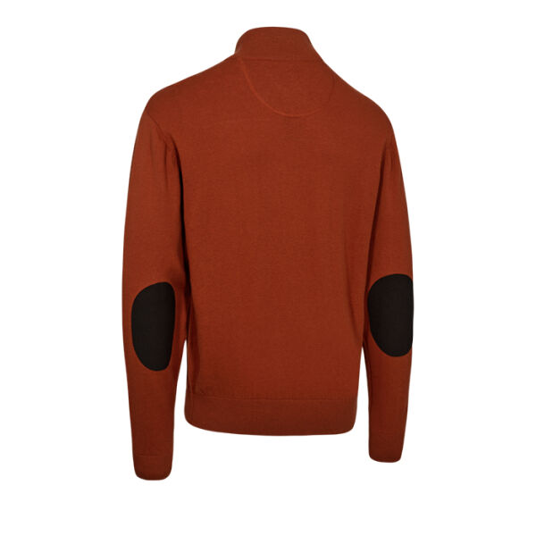 DEERHUNTER Harrington Fermuarlı Kahve Kazak XL