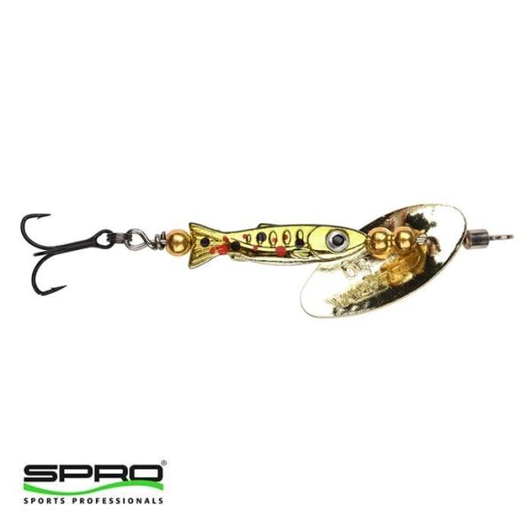 SPRO Larva Inline Spin 5,5CM 5,0G Br. Trout