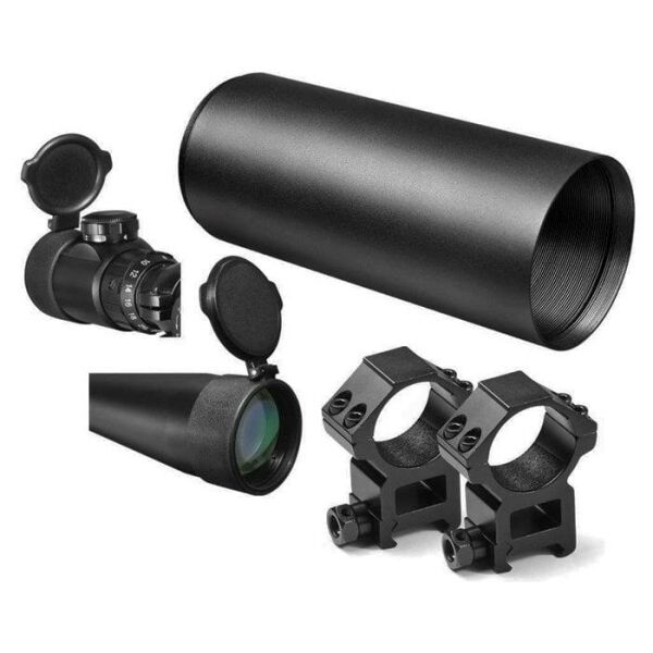 BARSKA SWAT 6-24X60 IR MIL DOT Tüfek Dürbünü