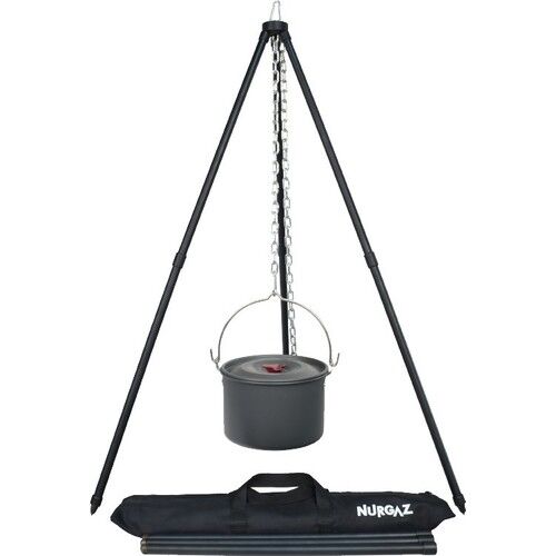 NURGAZ Üç Ayaklı Izgara Metal NG556