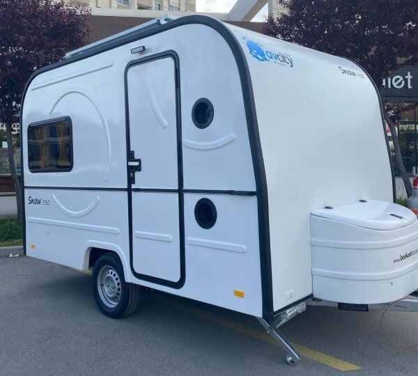 CALYPSO-SNOW Standart Çekme Karavan (Ekstra Bagaj)