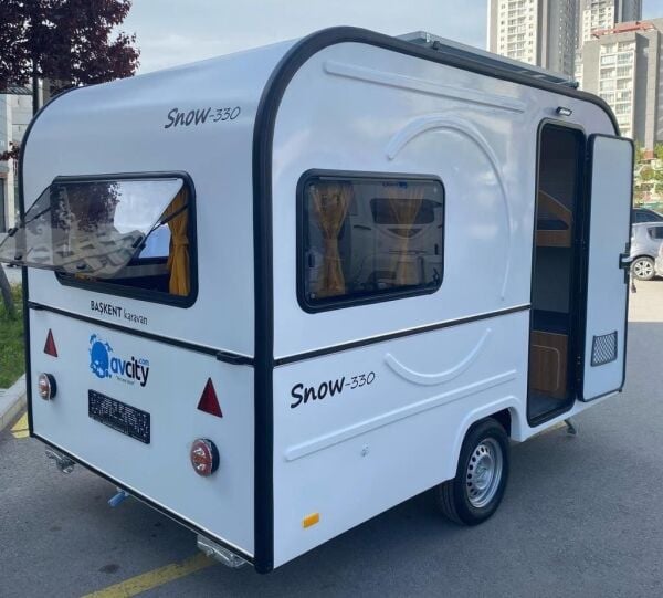 CALYPSO-SNOW Standart Çekme Karavan (Ekstra Bagaj)