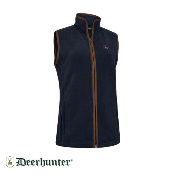 DEERHUNTER Lady Cumbria Koyu Mavi Polar Yelek 38