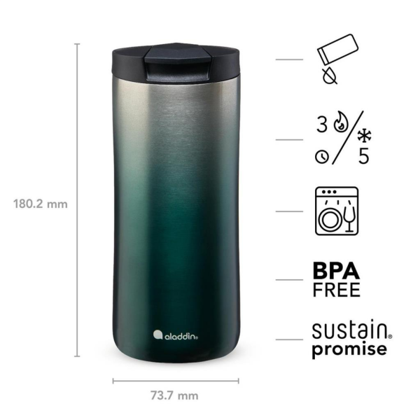Aladdin Urban Thermavac™ Termos Bardak 0.35 lt - Yeşil