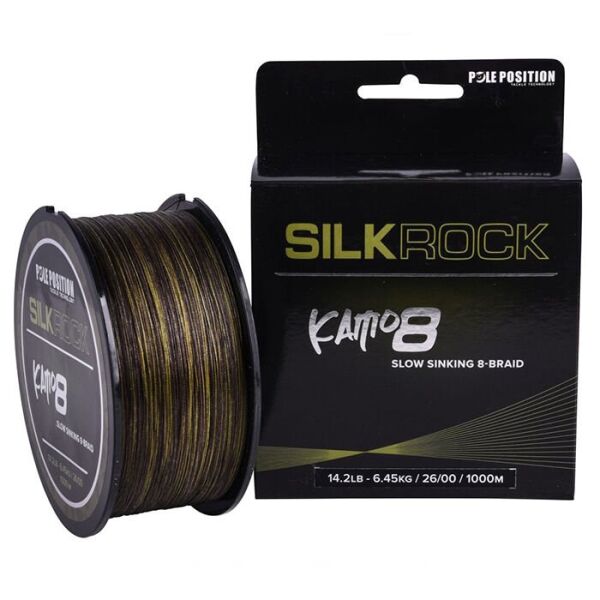 T.POLEP Silkrock Kamo8 Örgü Misina 0.26MM 1000M