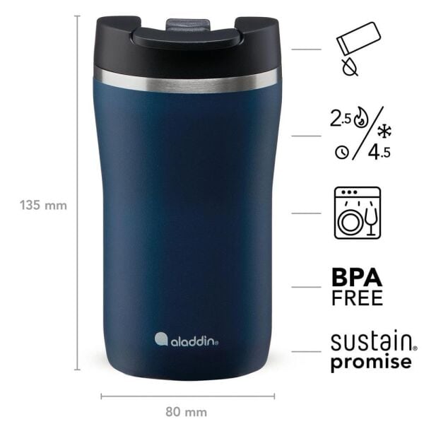 ALADDİN Cafe Thermavac Leak-Lock ™ Kupa 0,25 LT