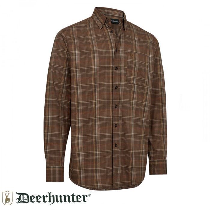 DEERHUNTER Ashton 38749 Yeşil Kareli Gömlek 43/44