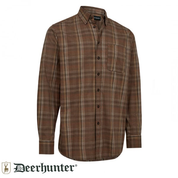 DEERHUNTER Ashton 38749 Yeşil Kareli Gömlek 43/44