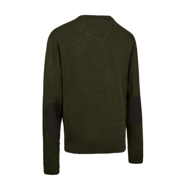 DEERHUNTER Harrington V Yaka Yeşil Kazak 2XL