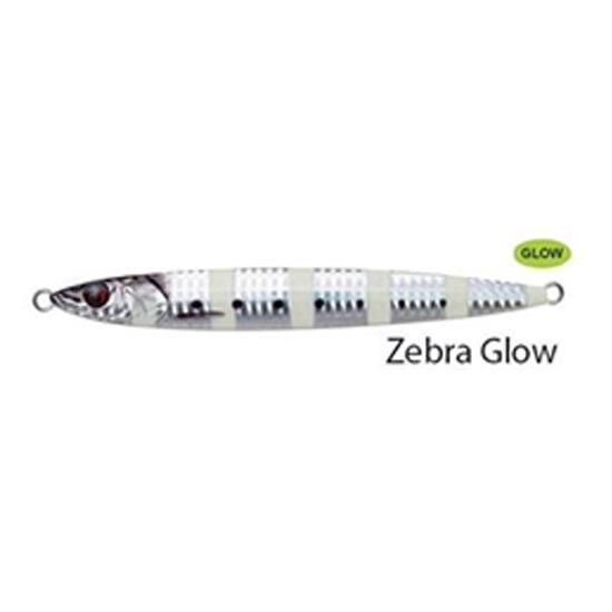 SAVAGE GEAR 3D Slim Jig Minnow 100 gr 15 cm Suni Yem - Zebra Glow