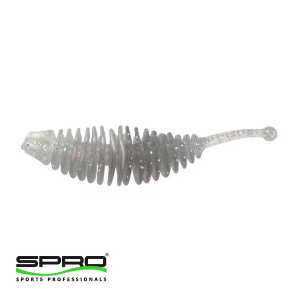 SPRO TM Incy Grub 60 Salt&Pepper 12x6 St.