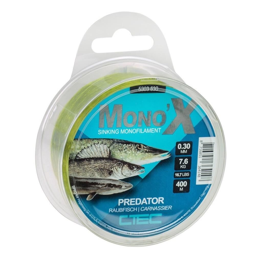 SPRO Ctec Predator Green Misina 0.30/7.6 kg - 400 m - 1/5