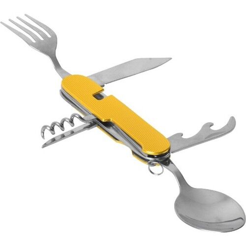 NURGAZ Campout Katlanır Kaşık Çatal Tirbuşon Kırmı