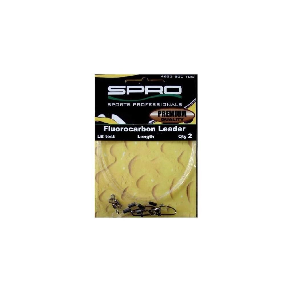 SPRO Fluorocarbon  Leader 100Lb 60cm 1/2