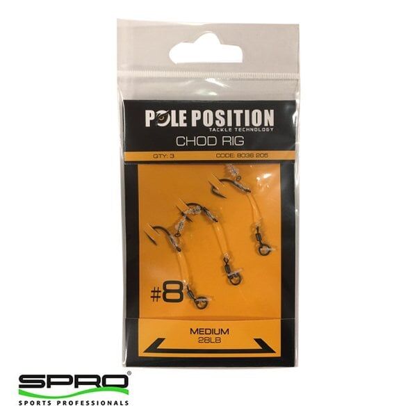 SPRO POLE POSITION CHOD RIGS NO:8