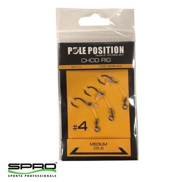 SPRO POLE POSITION CHOD RIGS NO:4