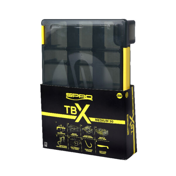 SPRO SPRO TBX50M SİYAH 250x175x50CM Yem Kutusu