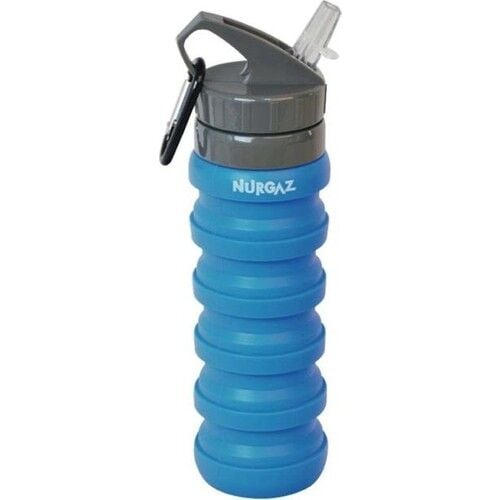 NURGAZ Silikon Katlanabilir Matara