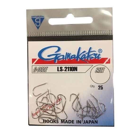 T.GAMAKATSU Hook LS-2110N (Nikel) #12