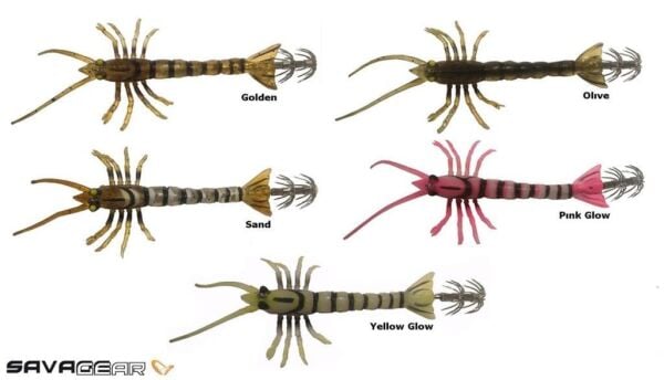 SAVAGE GEAR 3D TPE Shırımp Egı Jıg 9.2 cm 14 gr Suni Yem Pınk Glow