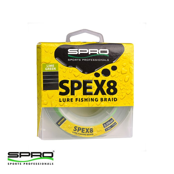 SPRO SPRO SPEX8 BRAID CAMOU GREEN 0.018MM 150M