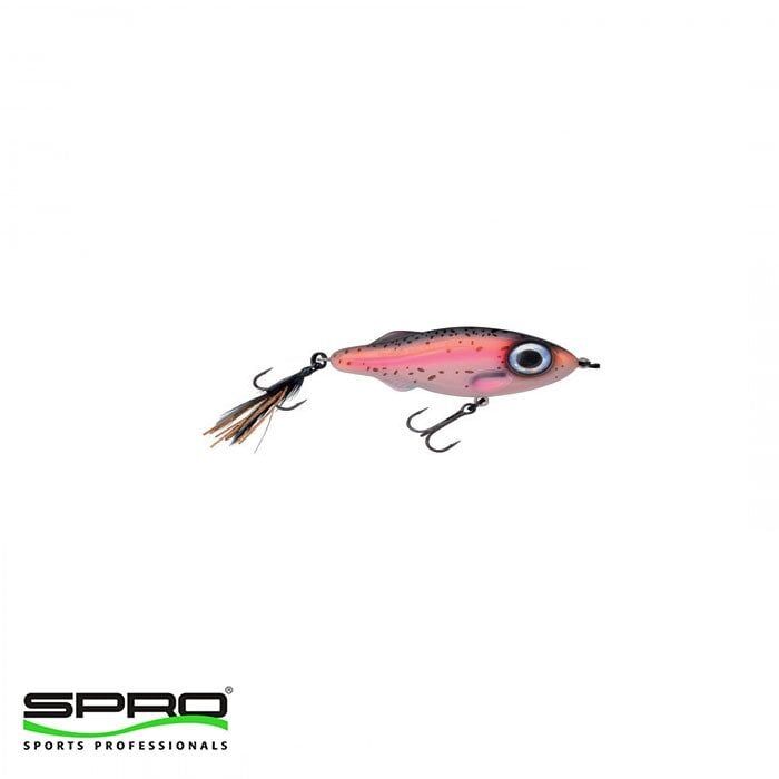 SPRO Iris Flash Jerk 10Cm Rainbow Trout Sahte Yem
