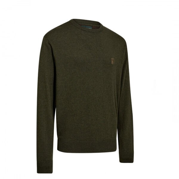 DEERHUNTER Harrington V Yaka Yeşil Kazak - L