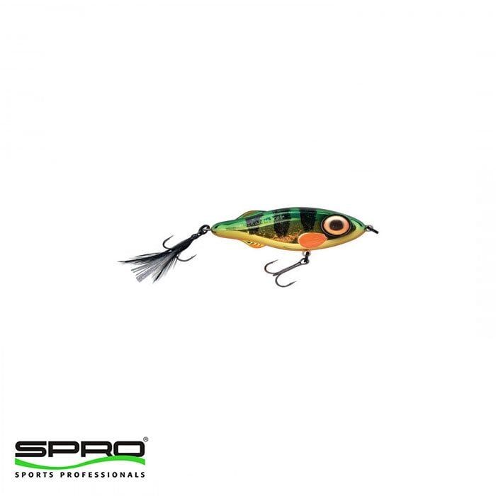 SPRO Iris Flash Jerk 10Cm Red Perch Sahte Yem