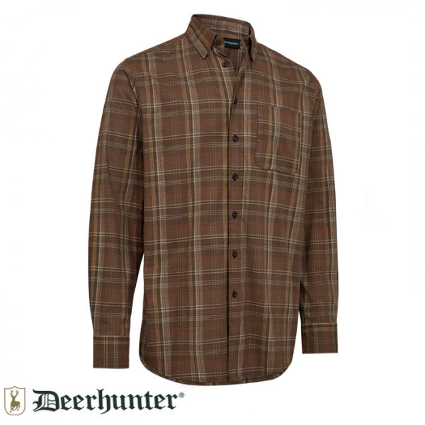 DEERHUNTER Ashton 38749 Yeşil Kareli Gömlek 41/42
