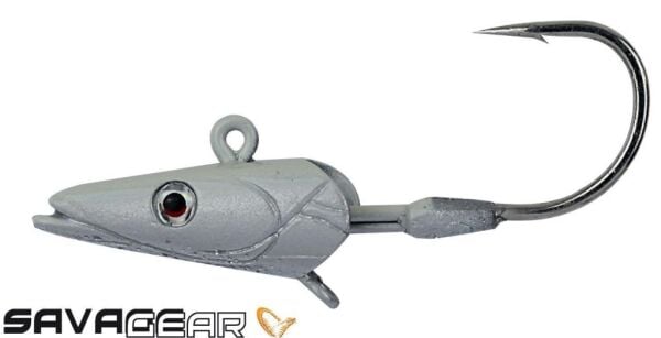 SAVAGE GEAR Sandeel Jig Head 16g 3/0 - 3pcs Real Pearl Suni Yem