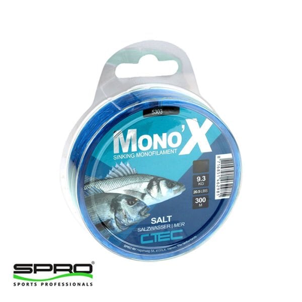 SPRO Ctec Mono Salt Blue 0,40MM  1/1