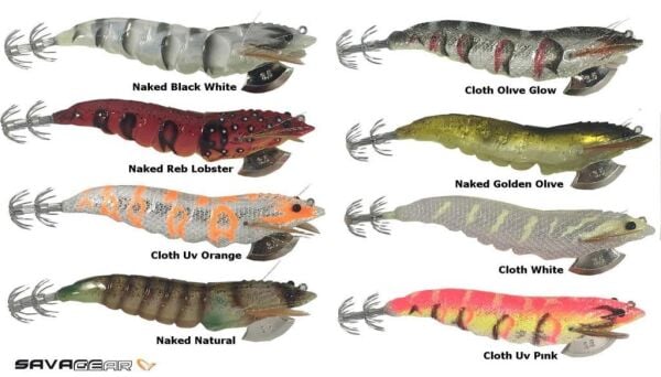 SAVAGE GEAR 3D Shırımp Egı Jıg 9 cm 23 gr Suni Yem Naked Reb Lobster