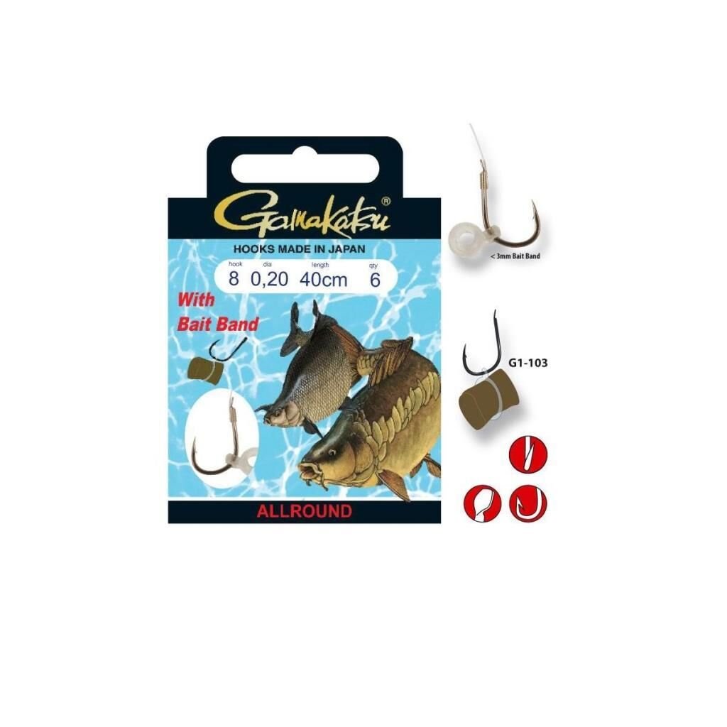 D.GAMAKATSU G-Method Allroud No:8 Olta İğnesi 1/10