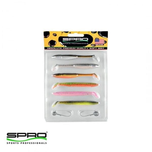 SPRO Ready 4 Fish Silikon Yem & Jig Head Seti D9