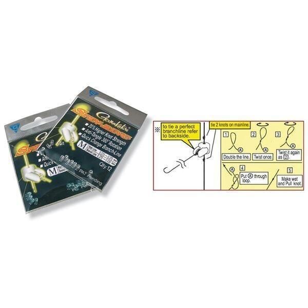 D.GAMAKATSU Spinring Clear No:L Olta İğnesi