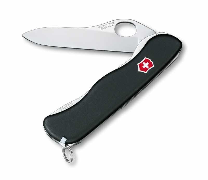 Victorinox Sentinel Tek Elle Açılabilir Çakı Siyah