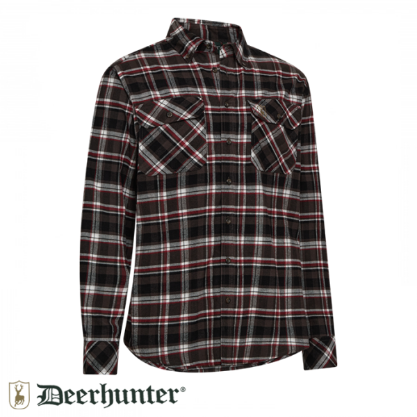 DEERHUNTER Nathan Kahverengi Kareli Gömlek 41/42