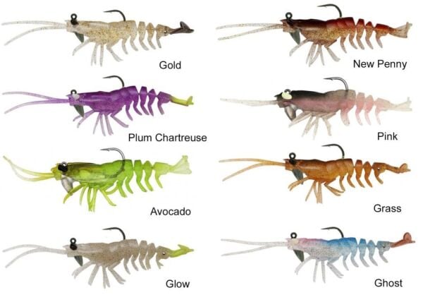 SavageGear 3D Shrimp RTF 9 cm 7 gr Suni Yem 2 Adet - Glow